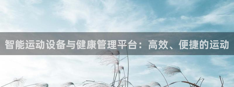 BWIN体育官方正版app集团官网首页：智能运动设备与健康管