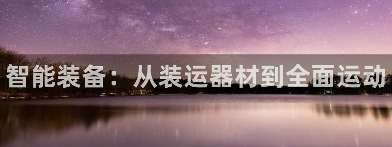 BWIN体育官网下载是干嘛的公司：智能装备：从装运器